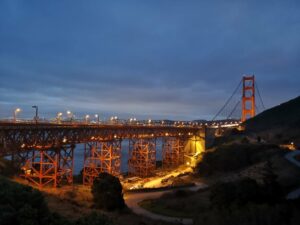 Airbnb, Twin Peaks, Golden Gate Bridge